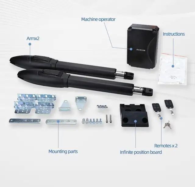 OTODOR Blanco swing gate opener kit